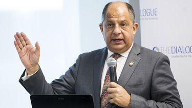 Luis Guillermo Solís, presidente de Costa Rica.