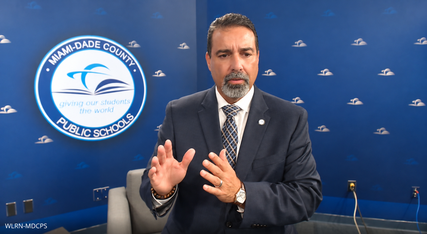 Rafael A. Villalobos, superintendente de las Escuelas Públicas del Condado de Miami-Dade.