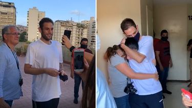 Imágenes tomadas de un video publicado en&nbsp;Twitter por el dirigente opositor venezolano Henrique Capriles sobre la liberación del diputado Juan Requesens con medida de casa por cárcel, el 28 de agosto de 2020.