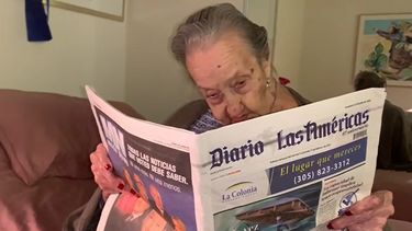 Josefina García González, una venezolana que celebra 100 años a la distancioa.&nbsp;