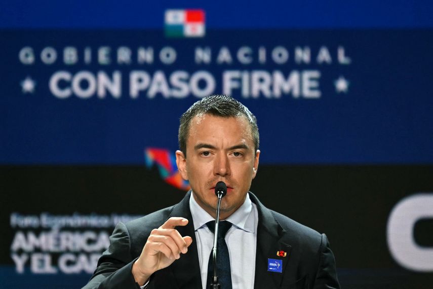 El presidente Daniel Noboa anunció, el 3 de marzo de 2026, operaciones militares conjuntas con EEUU: Iniciamos una nueva fase contra el narcoterrorismo y la minería ilegal &nbsp;