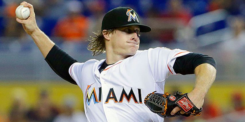 Tom Koehler se lució desde el montículo del Marlins Park. (ARCHIVO)