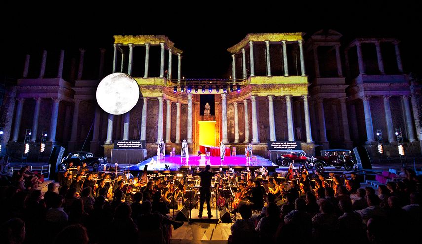 Festival Internacional de Teatro Clásico de Mérida, España.