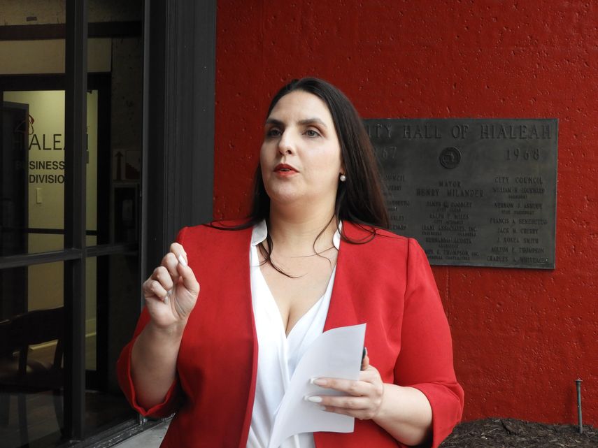 Exconcejala de Hialeah, Angélica Pacheco.&nbsp;