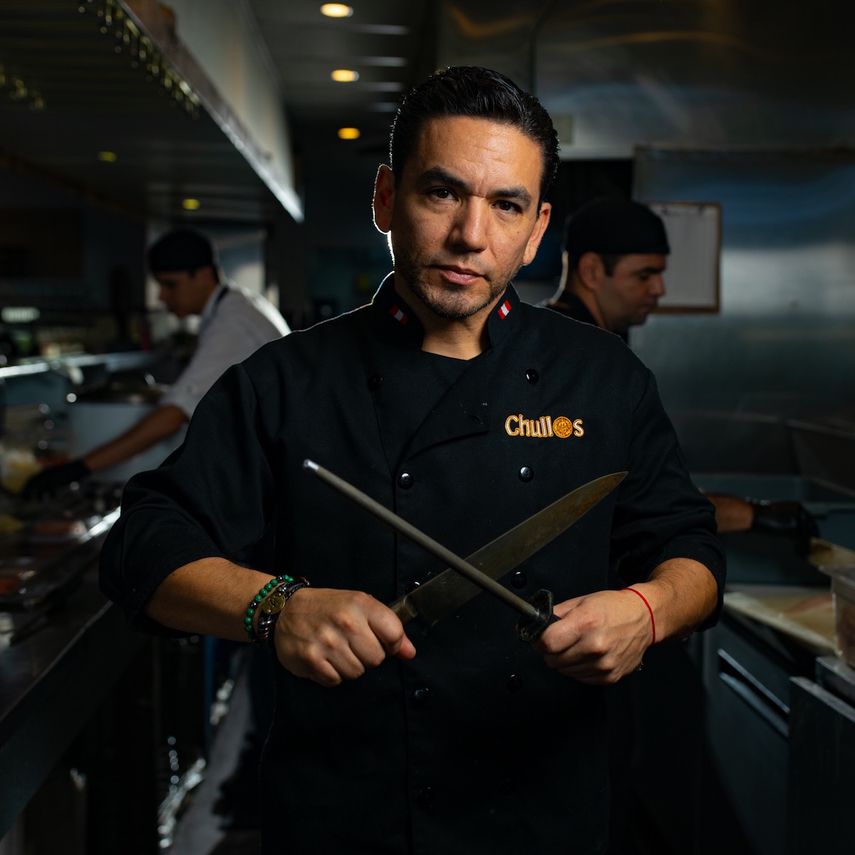 El chef Fabricio Pareja.