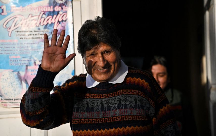 El expresidente de Bolivia, Evo Morales.&nbsp;