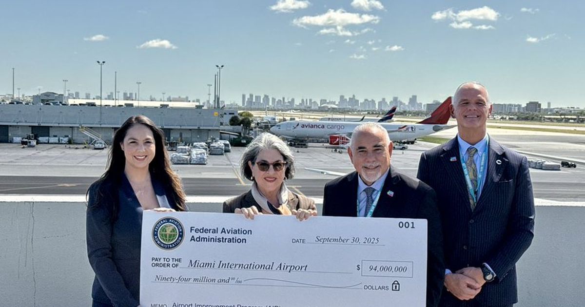 MIA recibe $94 millones en fondos federales para modernización, la mayor asignación del país