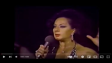 La actriz, bailaora y cantante española Lola Flores.
