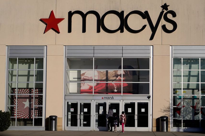 Imagen exterior de la cadena minorista Macys.&nbsp;