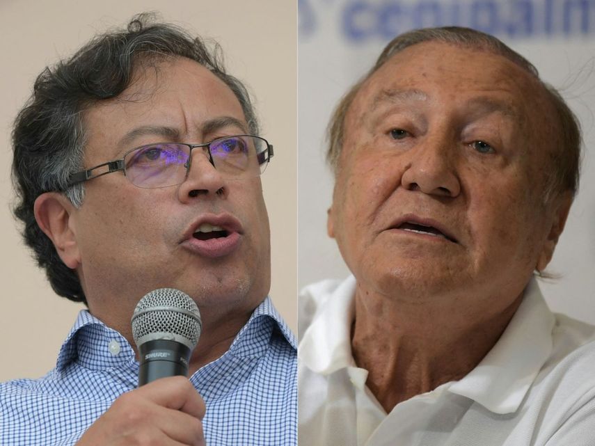 Gustavo Petro y Rodolfo Hernández, se disputarán la presidencia de Colombia.