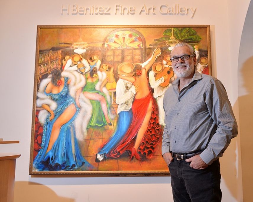 La cubanía es un elemento que distingue la obra del pintor (ALVARO MATA)
