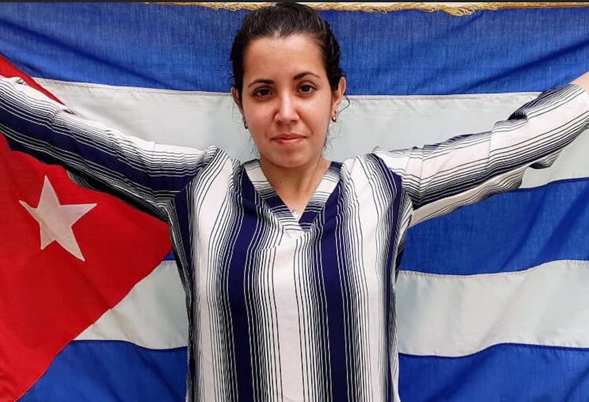 La periodista independiente cubana Camila Acosta.&nbsp;