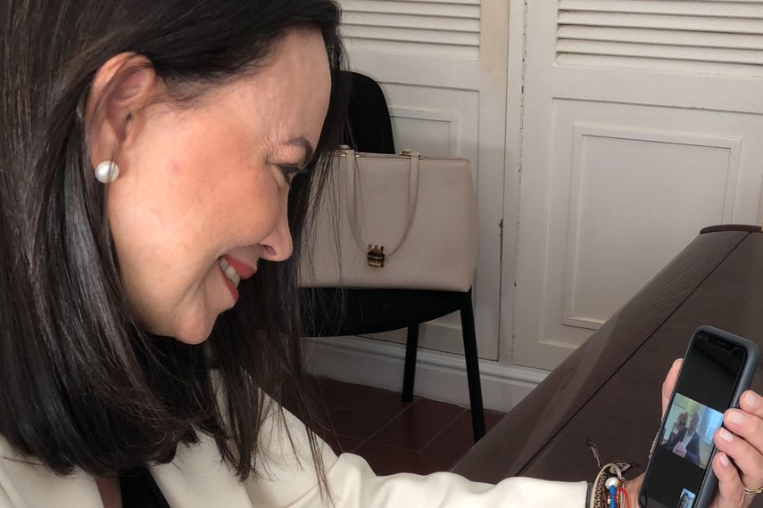 María Corina Machado sostuvo una conversación enriquecedora con el renombrado escritor y Premio Nobel, Mario Vargas Llosa.