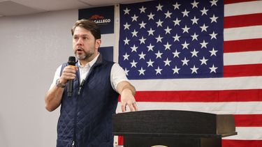 El senador demócrata por Arizona, Rubén Gallego.&nbsp;