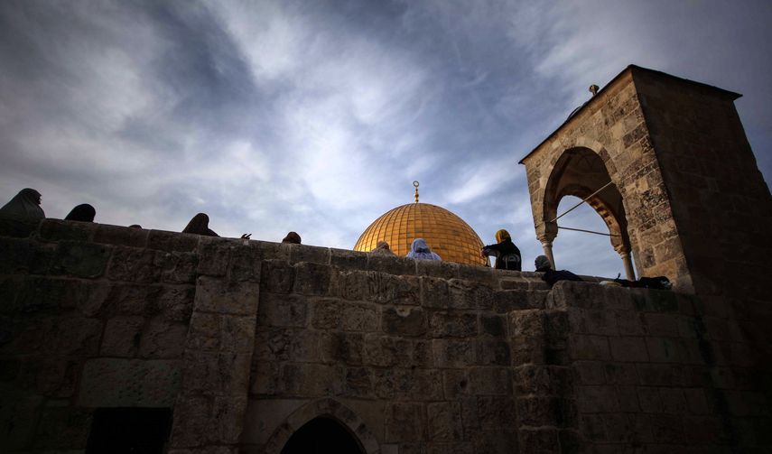 C&uacute;pula de la Roca, en el complejo de la mezquita al-Aqsa, en la ciudad vieja de Jerusal&eacute;n.