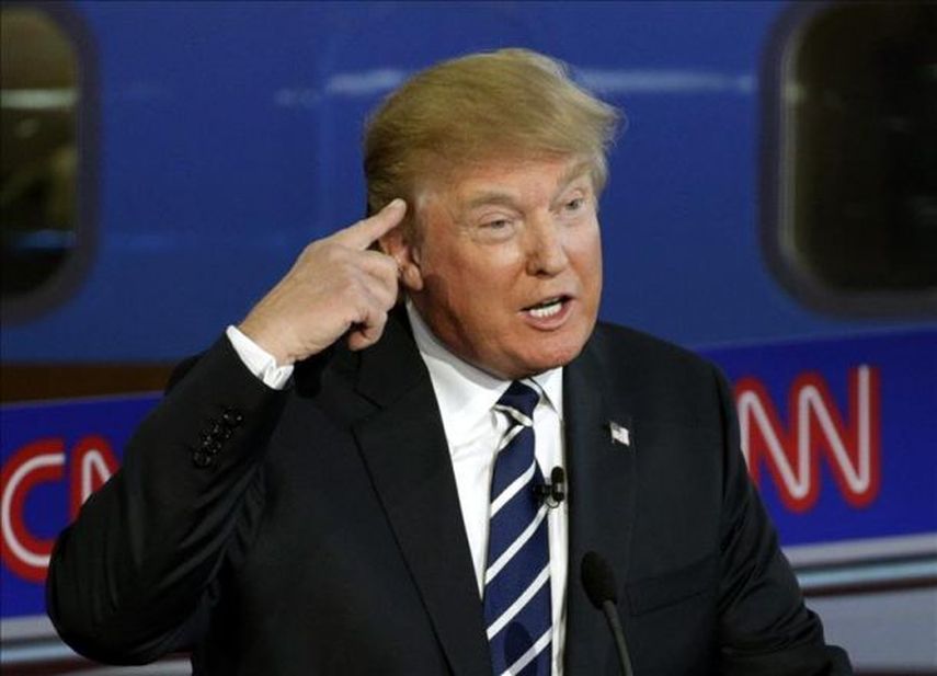 El aspirante para la nominación republicana Donald Trump (EFE/Archivo)