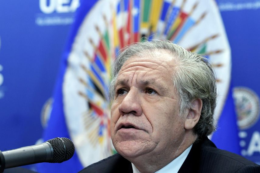 El secretario general de la Organización de Estados Americanos (OEA), Luis&nbsp;Almagro.