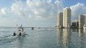 Tres embarcaciones de una flotilla de 20 salieron en la mañana de este viernes desde el Bayside de Miami Tres embarcaciones de una flotilla de 20 salieron en la mañana de este viernes desde el Bayside de Miami