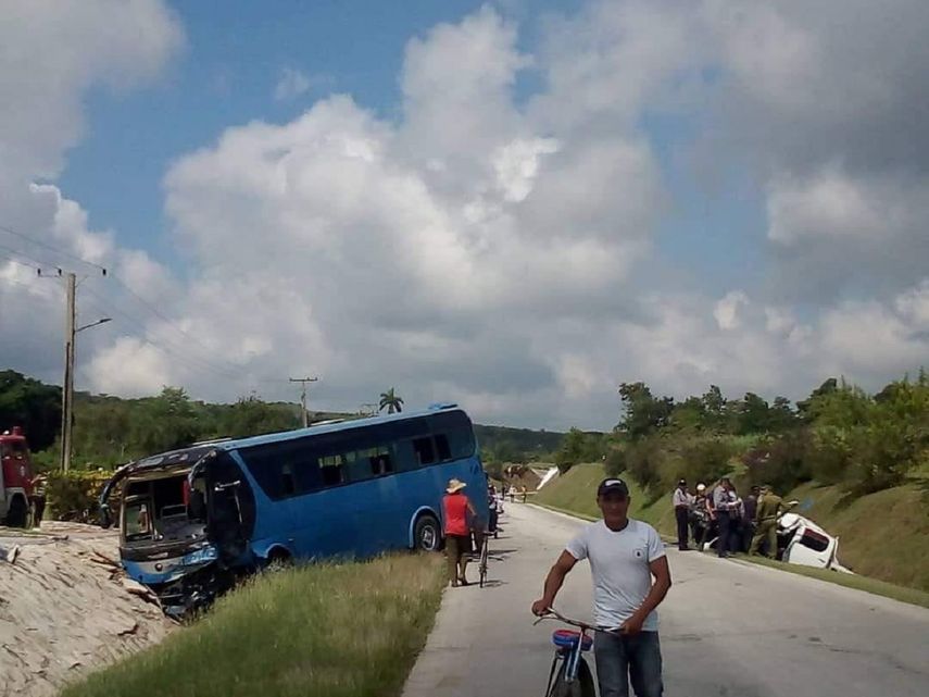 Cuatro heridos de gravedad tras accidente en oriente cubano
