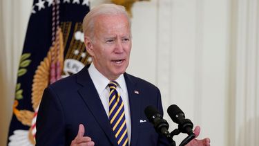 El presidente Joe Biden en la Casa Blanca.