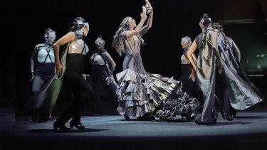 Siudy Garrido en la pieza Bailaora: Mis Pies son mi Voz.&nbsp;