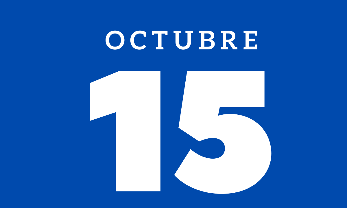 10 hechos relevantes ocurridos un 15 de octubre 10 hechos relevantes ocurridos un 15 de octubre