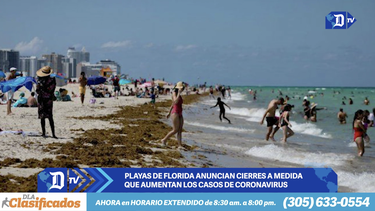 playas de florida anuncian cierres a medida que aumentan los casos de covid-19