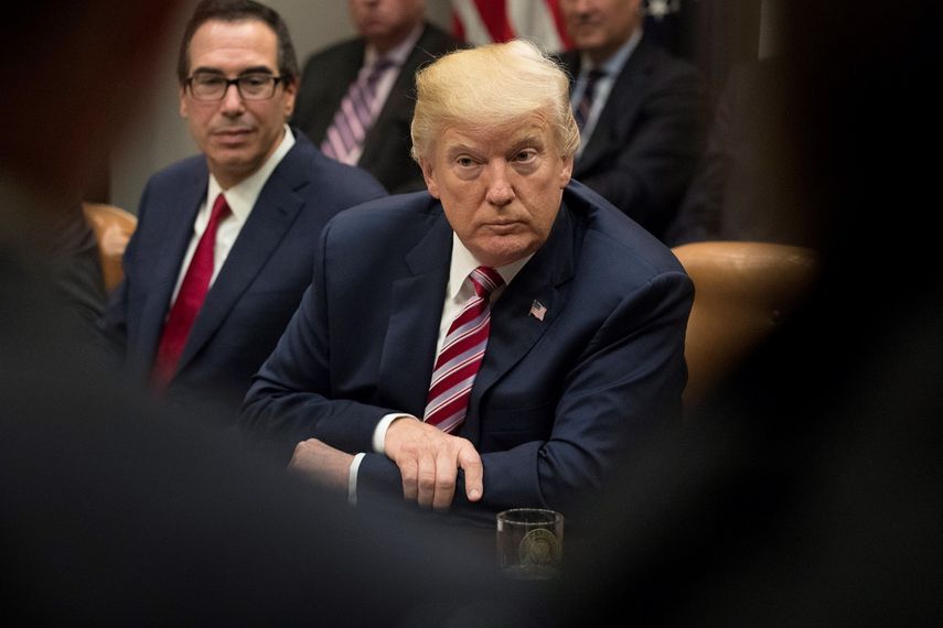 Donald Trump, presidente de los Estados Unidos.