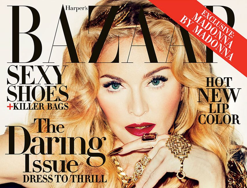 Madonna. (HARPERS BAZAAR)