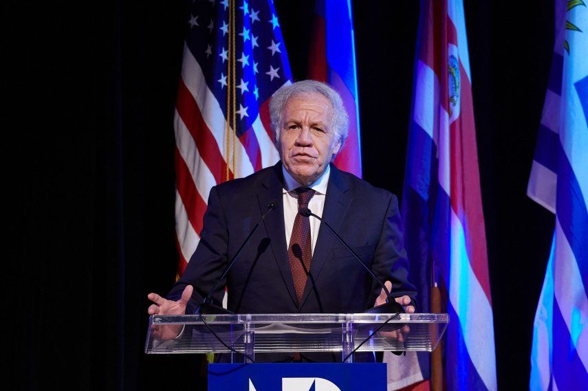 El secretario general de la OEA, Luis Almagro participó como invitado en el VIII Diálogo Presidencial de IDEA