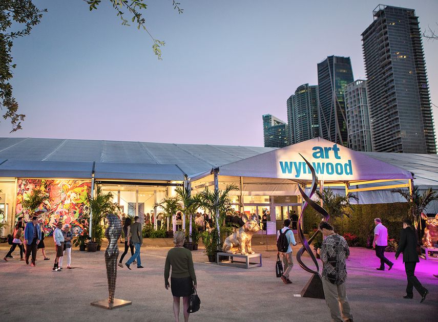 La primera jornada de Art Wynwood 2023 será una vista previa con acceso exclusivo el jueves 16 de febrero, entre 6 pm y 10 pm.&nbsp;