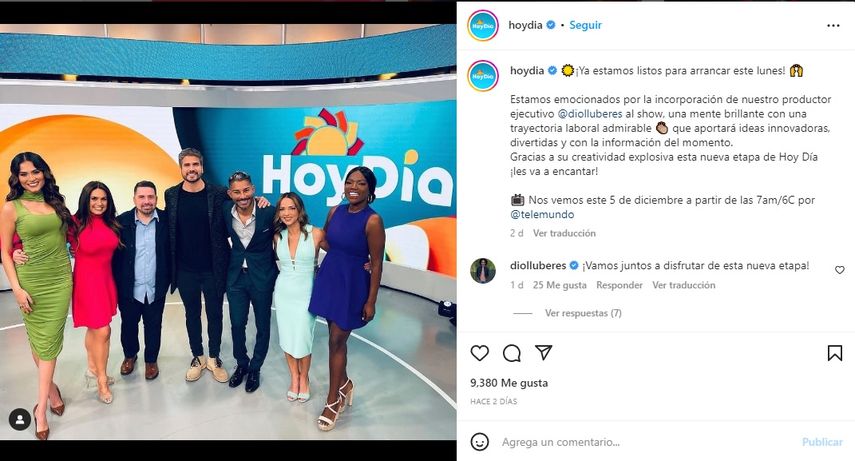 Hoy Día presenta a su nuevo equipo, integrado por Adamari López, Penélope Menchaca, Andrea Meza y Chiky Bombom.