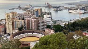 Vista parcial de la costa malagueña.