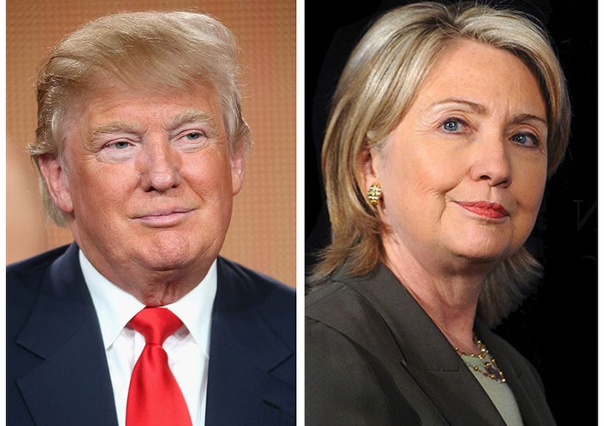 Trump y Clinton miden fuerzas en Florida. (ARCHIVO)