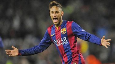 Neymar no soportó la burla de los aficionados del Manchester. (AP)