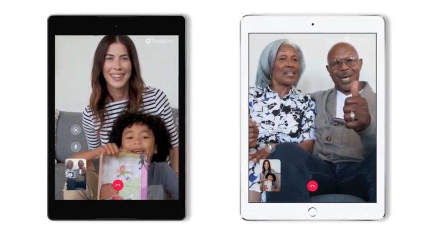 Google Duo en iPad y tablets.