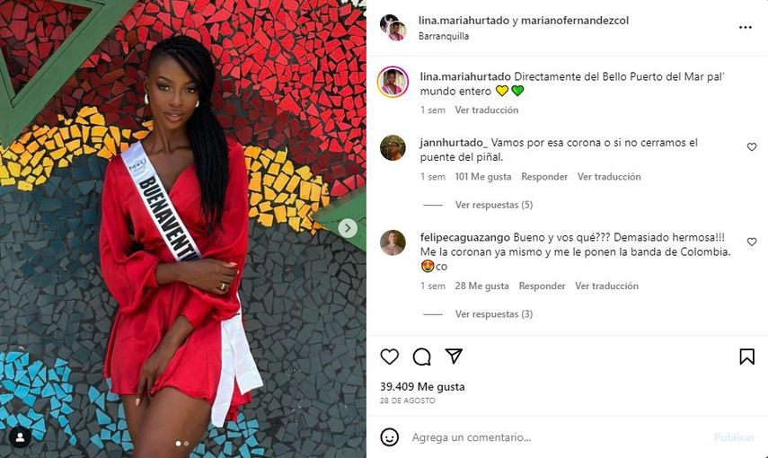 La modelo colombiana Lina Hurtado aseguró que a medida que fue creciendo entendió la importancia de su raza y aprendió a aceptarse y amarse tal cual es.