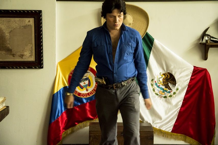 El actor colombiano Juan Sebastián Calero le da vida a Gonzalo Rodríguez Gacha, en una producción que promete dejar huella en los televidentes. (CORTESÍA)