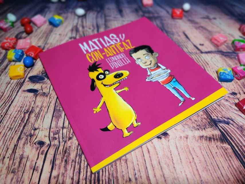 Portada de Mat&iacute;as&nbsp;y Con-Antifaz, nuevo libro infantil de&nbsp;Fernando Pinilla.