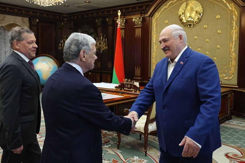 El presidente de Bielorrusia, Alexander Lukashenko, sostuvo un encuentro con el enviado de Estados Unidos, John Coale