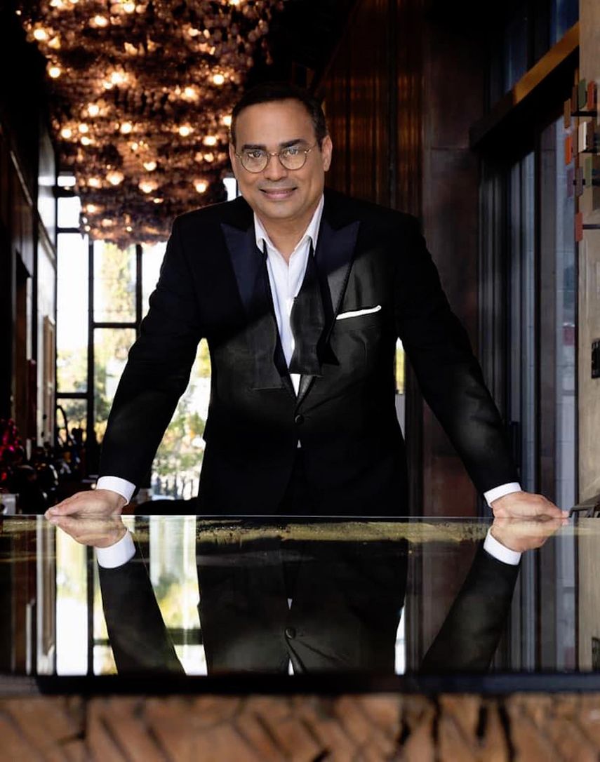 El músico puertorriqueño Gilberto Santa Rosa.&nbsp;