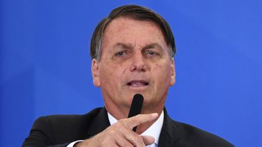 El presidente de Brasil Jair Bolsonaro.