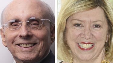 Raúl Valdés-Fauli y Jeannett Slesnick.