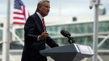 &nbsp;El alcalde de Nueva York, Bill de Blasio