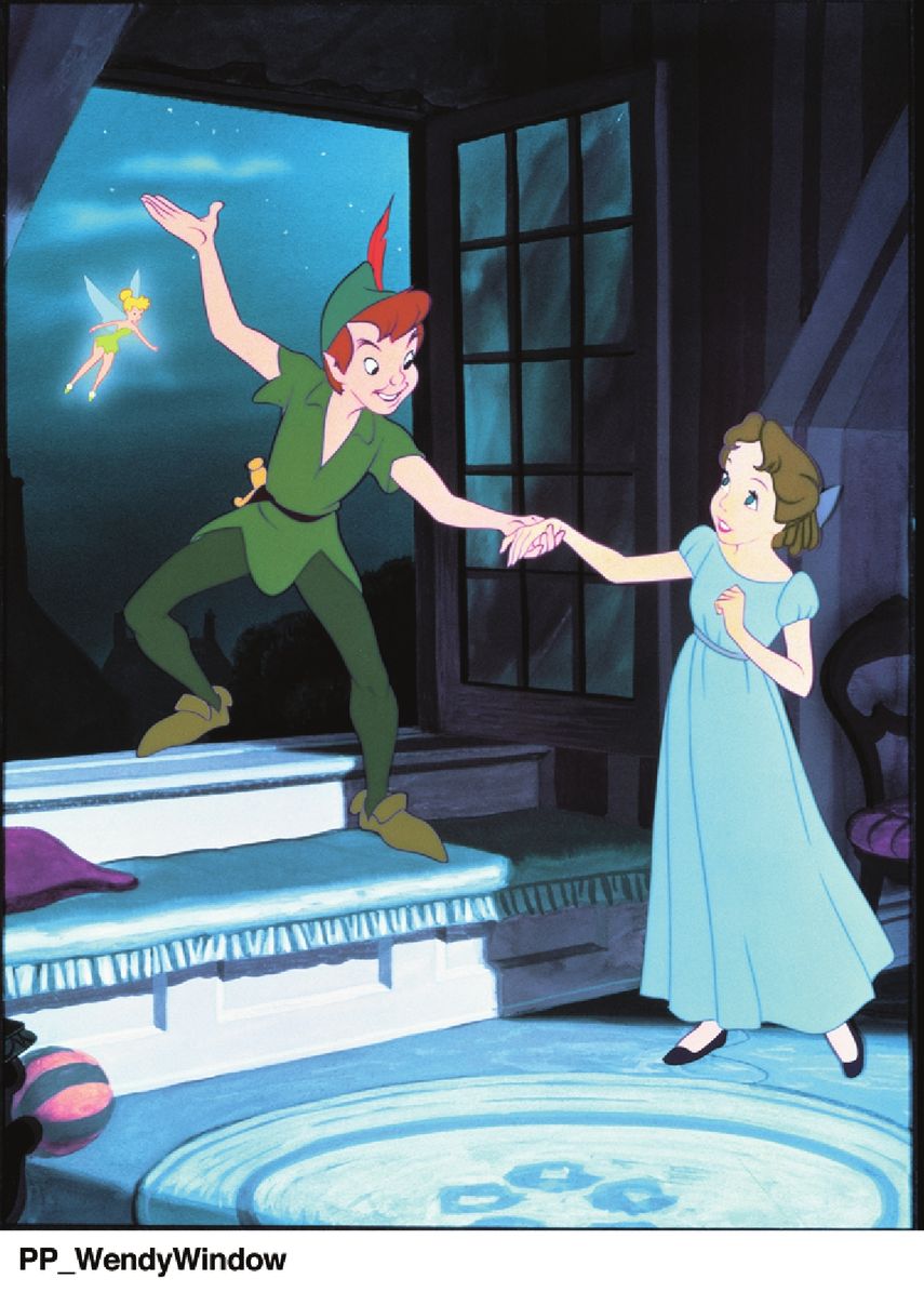 Imagen de Peter Pan (1953), de Disney.