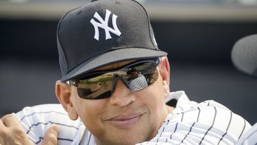 El exjugador profesional de béisbol estadounidense de ascendencia dominicana Alex Rodríguez.