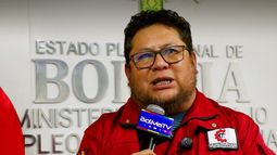 El ministro del Trabajo de Bolivia, Erland Rodríguez Lafuente