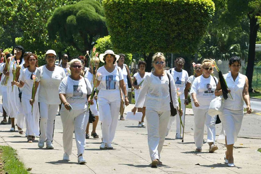 Las Damas de Blanco son una de las organizaciones opositoras más activas en contra del régimen cubano.