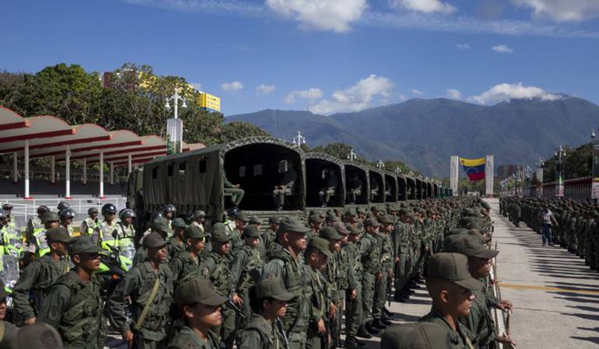 El gobierno ha indicado que el Plan República está capacitado para la defensa del derecho de los ciudadanos (ARCHIVO-EFE)