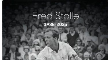 El australiano Fred Stolle, vencedor de Roland Garros en 1965 y del US Open en 1966
